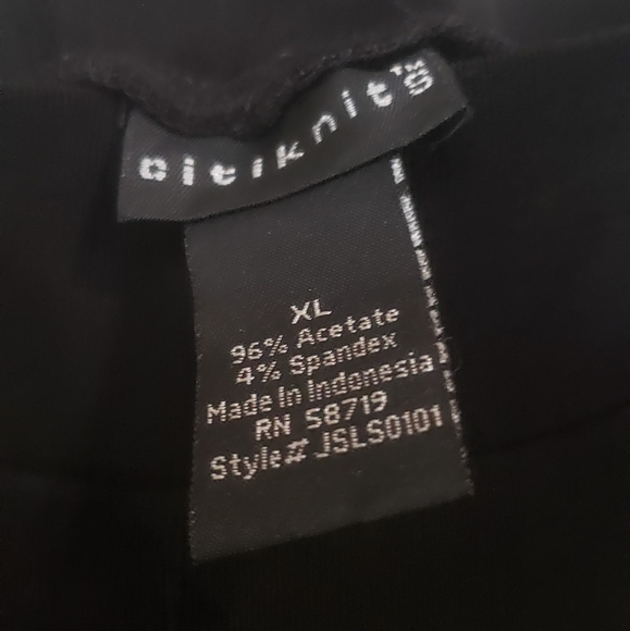 CitiKnits 2 Piece Wide-Leg Ankle Length Set Size XL - Picture 7 of 7